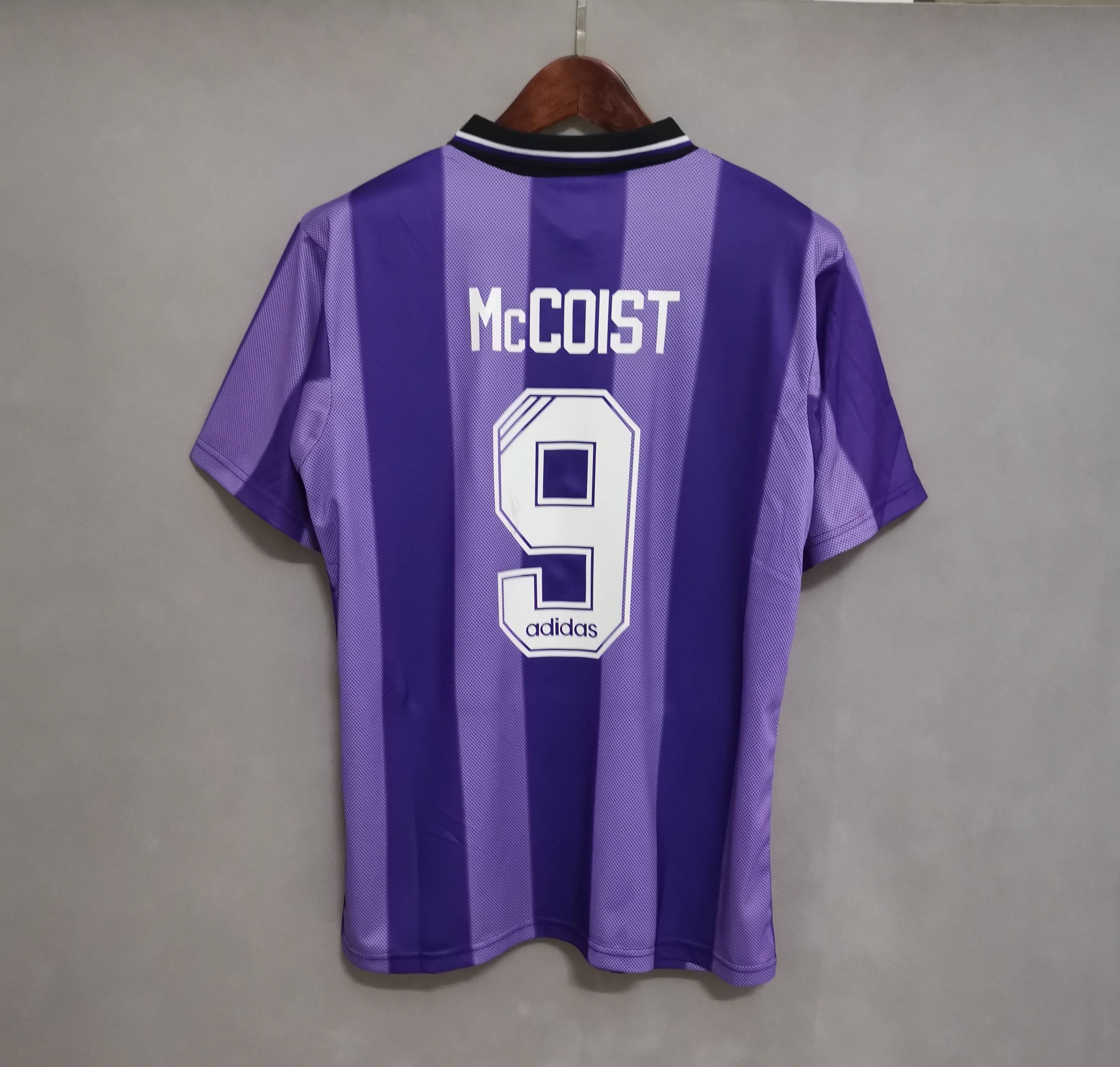 1994-95 Glasgow Rangers Away Soccer Retro Jersey - view 9