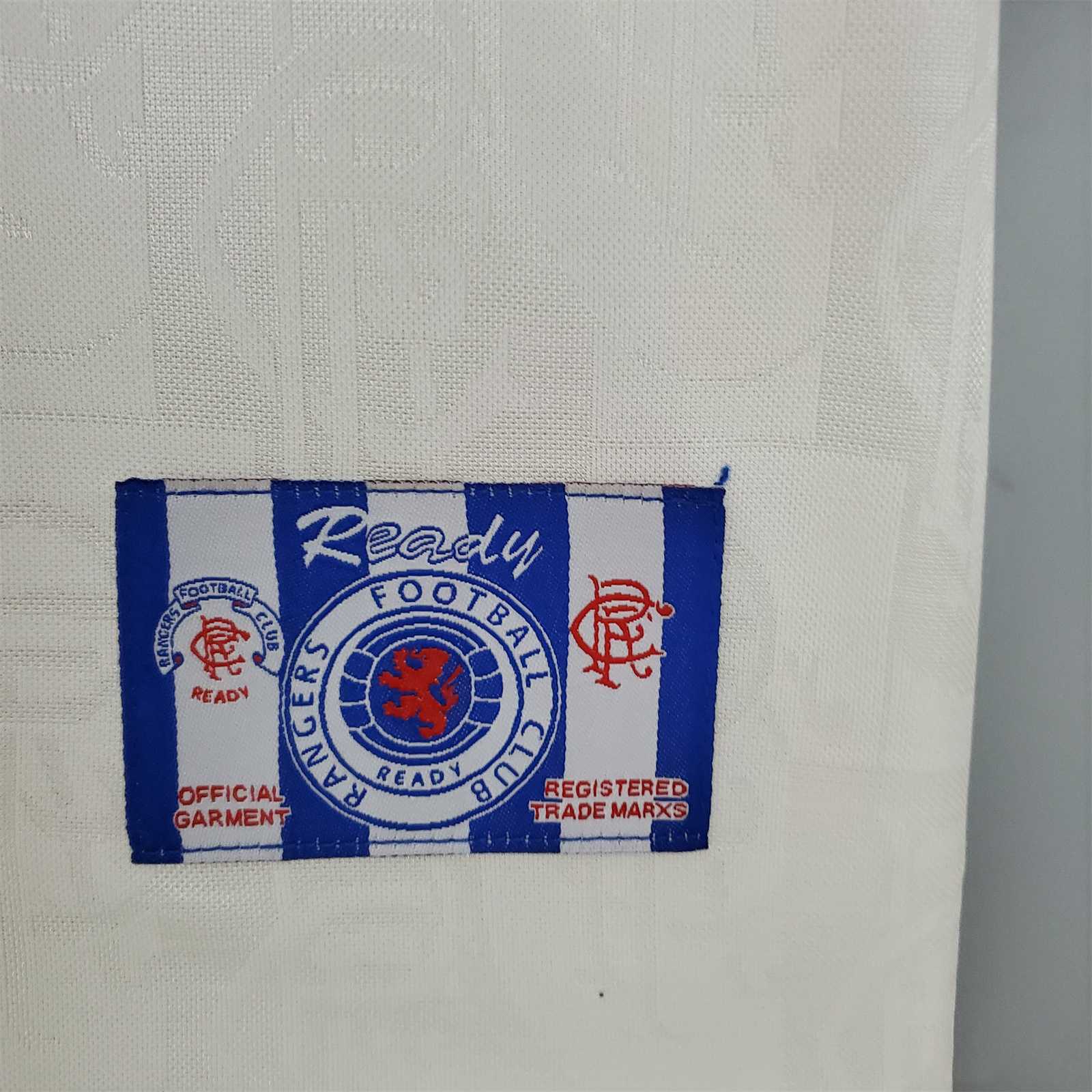 1996-97 Glasgow Rangers Away Soccer Retro Jersey - view 8