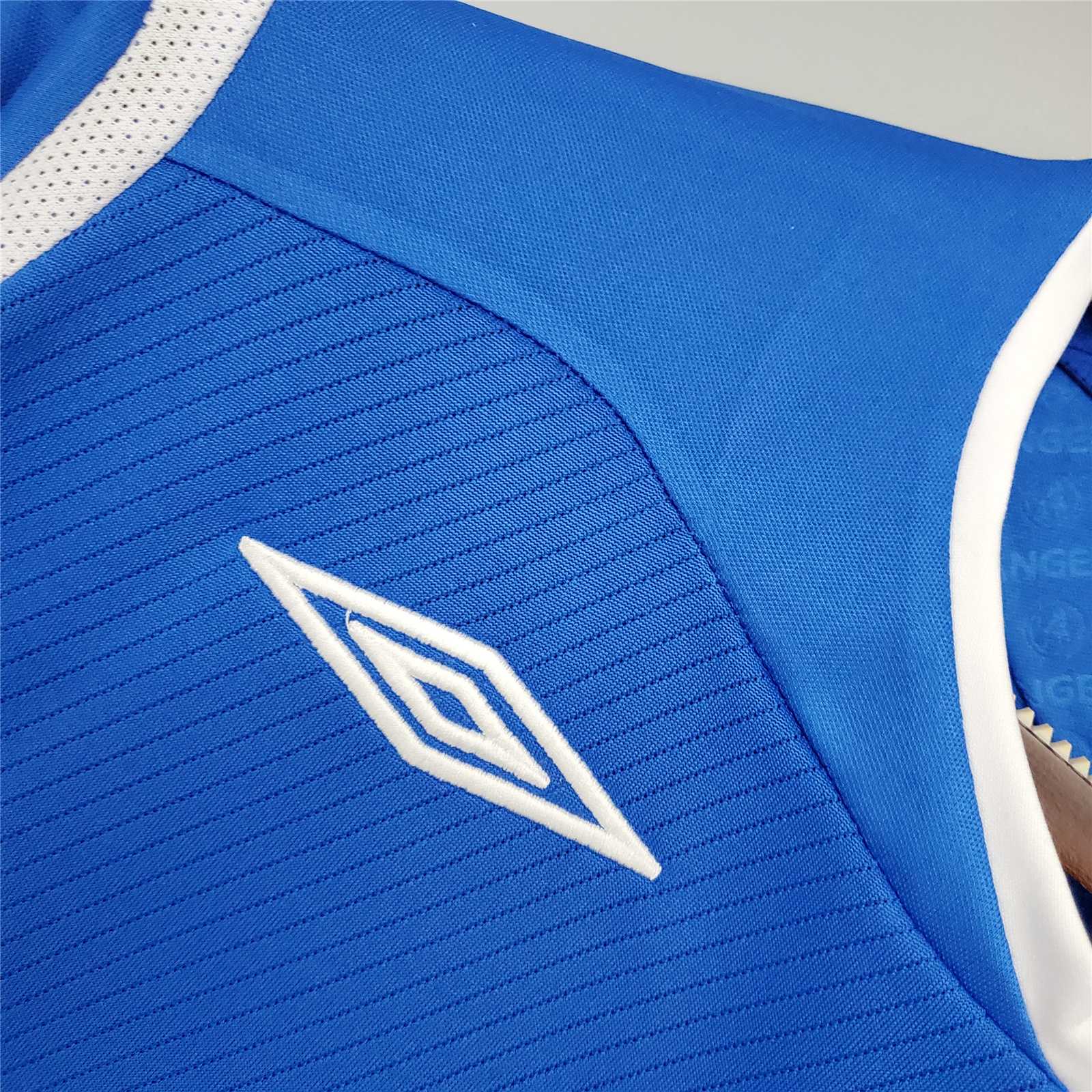 2008-09 Glasgow Rangers Home Soccer Retro Jersey - view 9