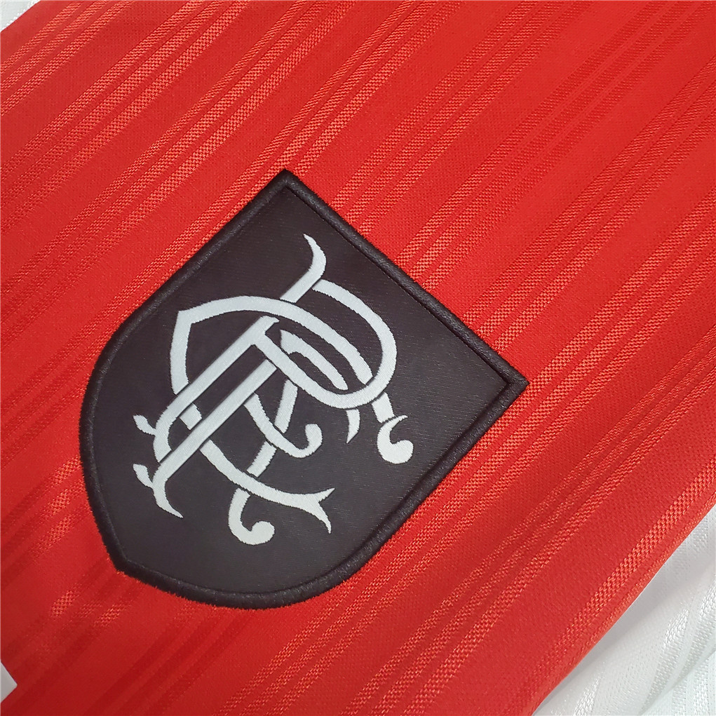 1995-96 Glasgow Rangers Away Soccer Retro Jersey - view 4