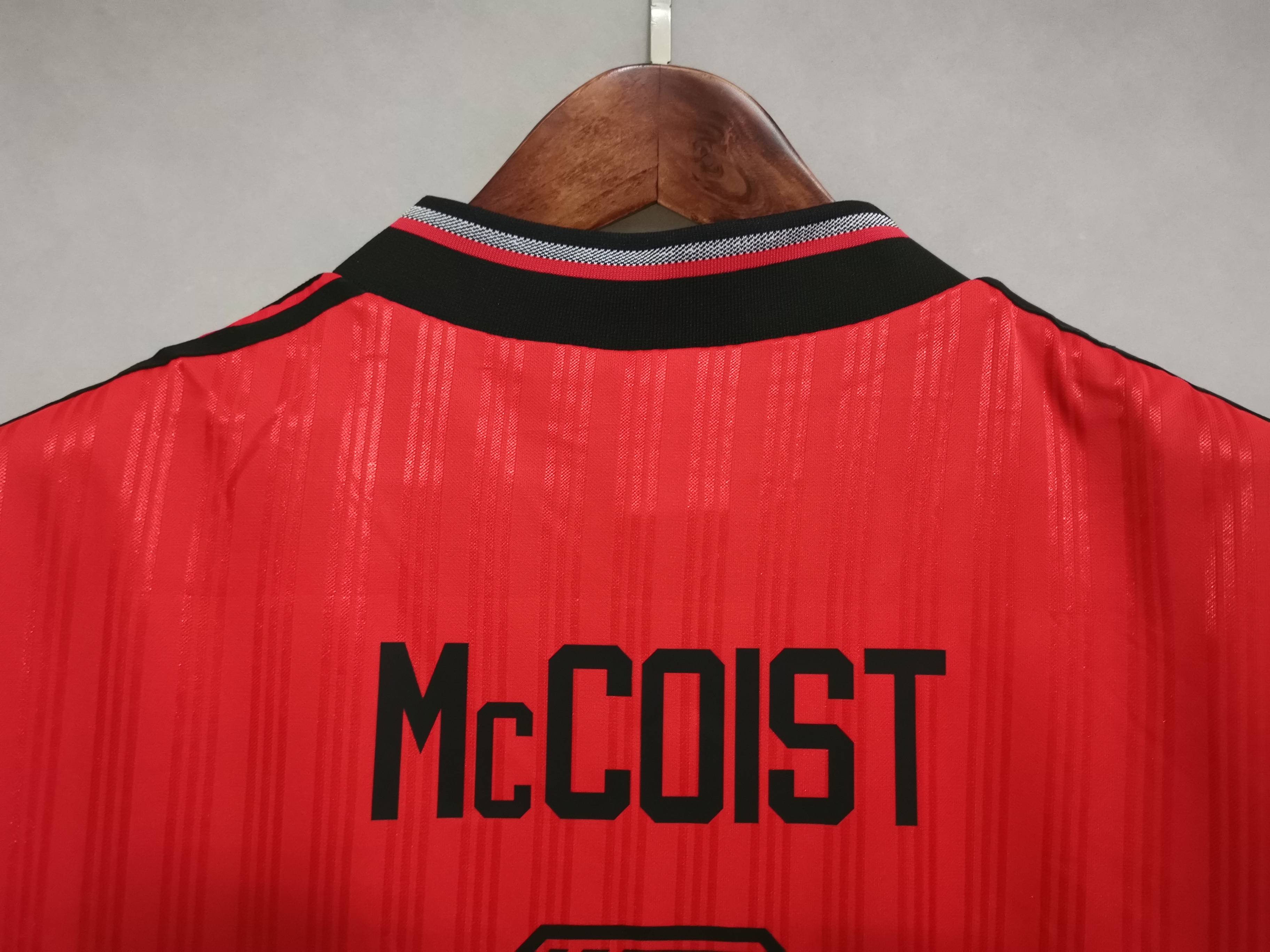 1995-96 Glasgow Rangers Away Soccer Retro Jersey - view 11