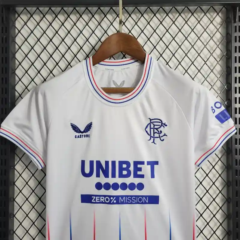 23-24 Glasgow Rangers Away Soccer Kids Kit Jersey+Shorts - view 8