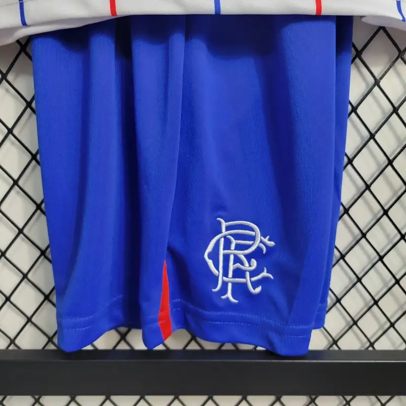 23-24 Glasgow Rangers Away Soccer Kids Kit Jersey+Shorts - view 11
