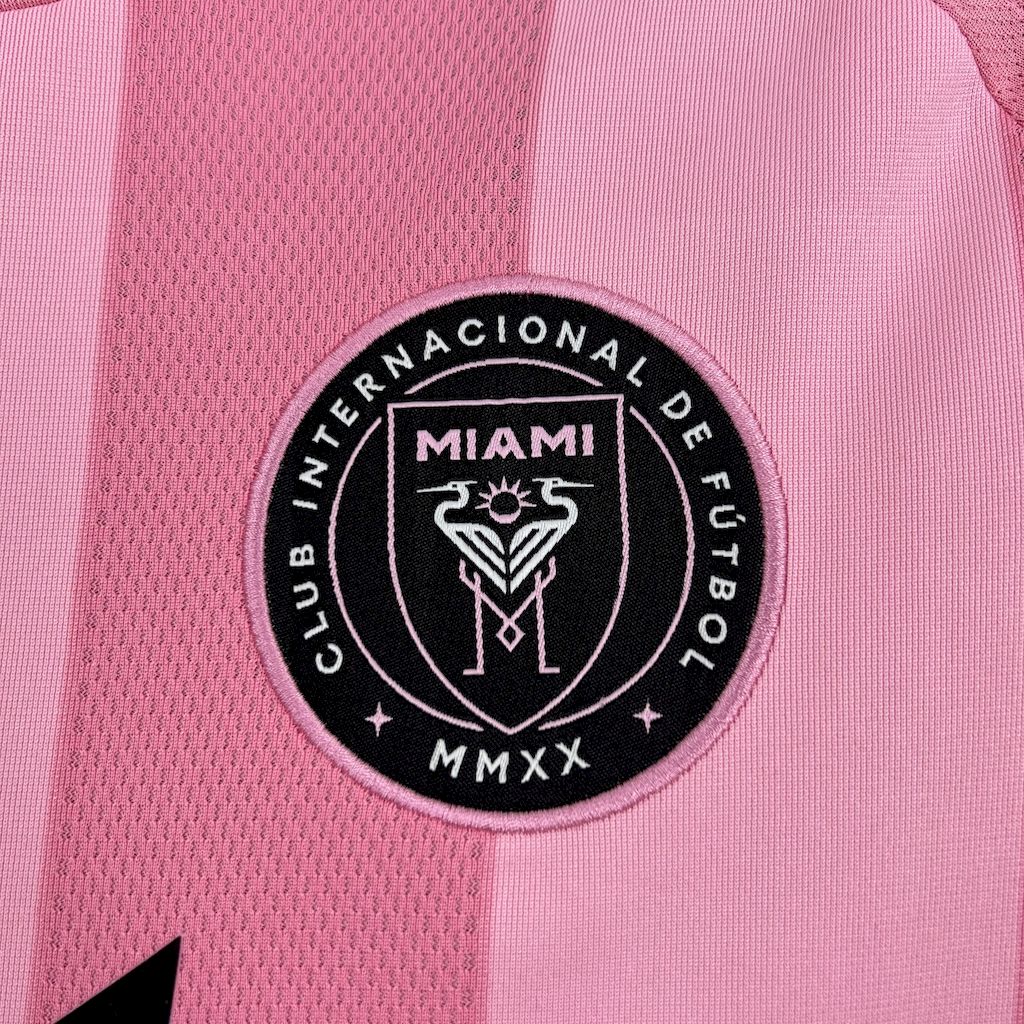 25-26 Inter Miami CF Pink  Soccer Jersey Club World Cup - view 7