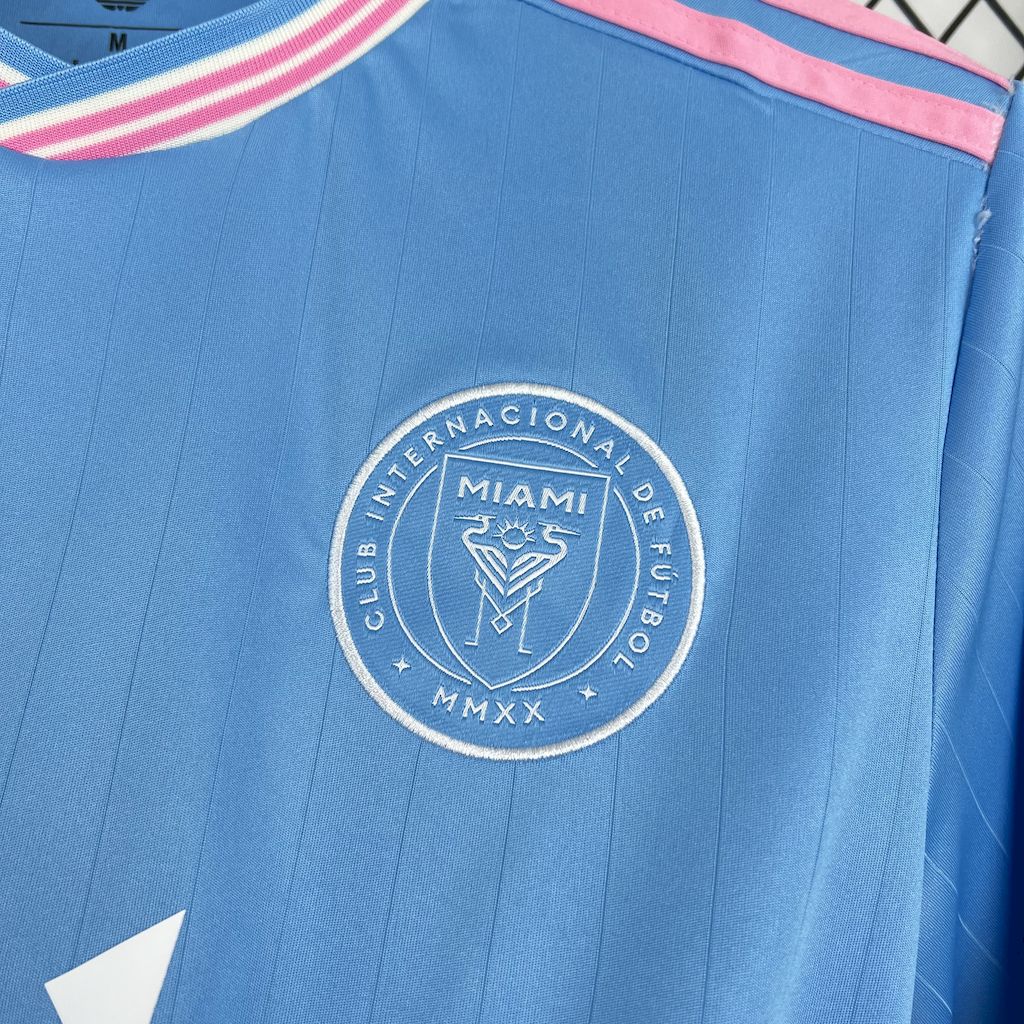 25-26 Inter Miami CF Third Away Soccer Jersey Blue - view 5