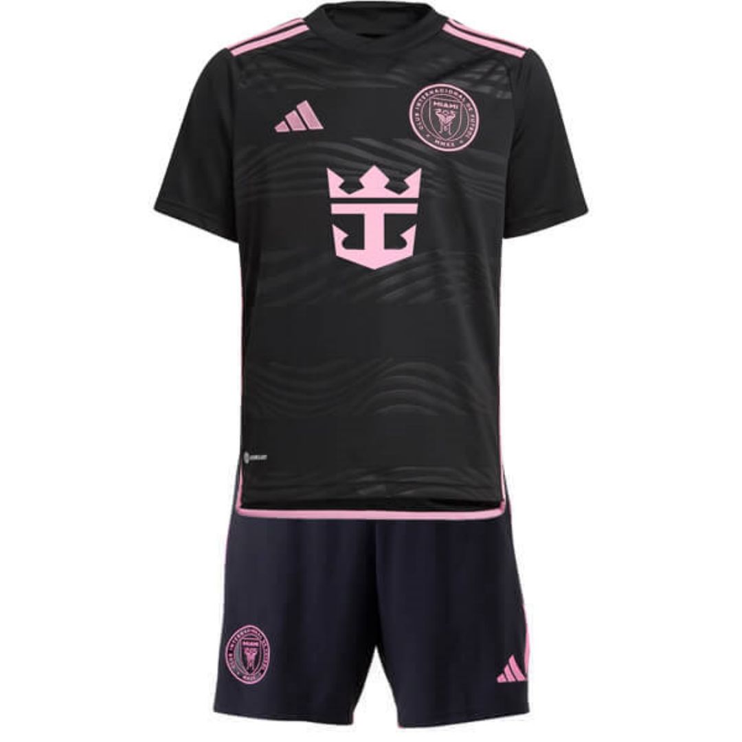 2024 Inter Miami CF Away  Soccer Kids Kit Jersey+Shorts