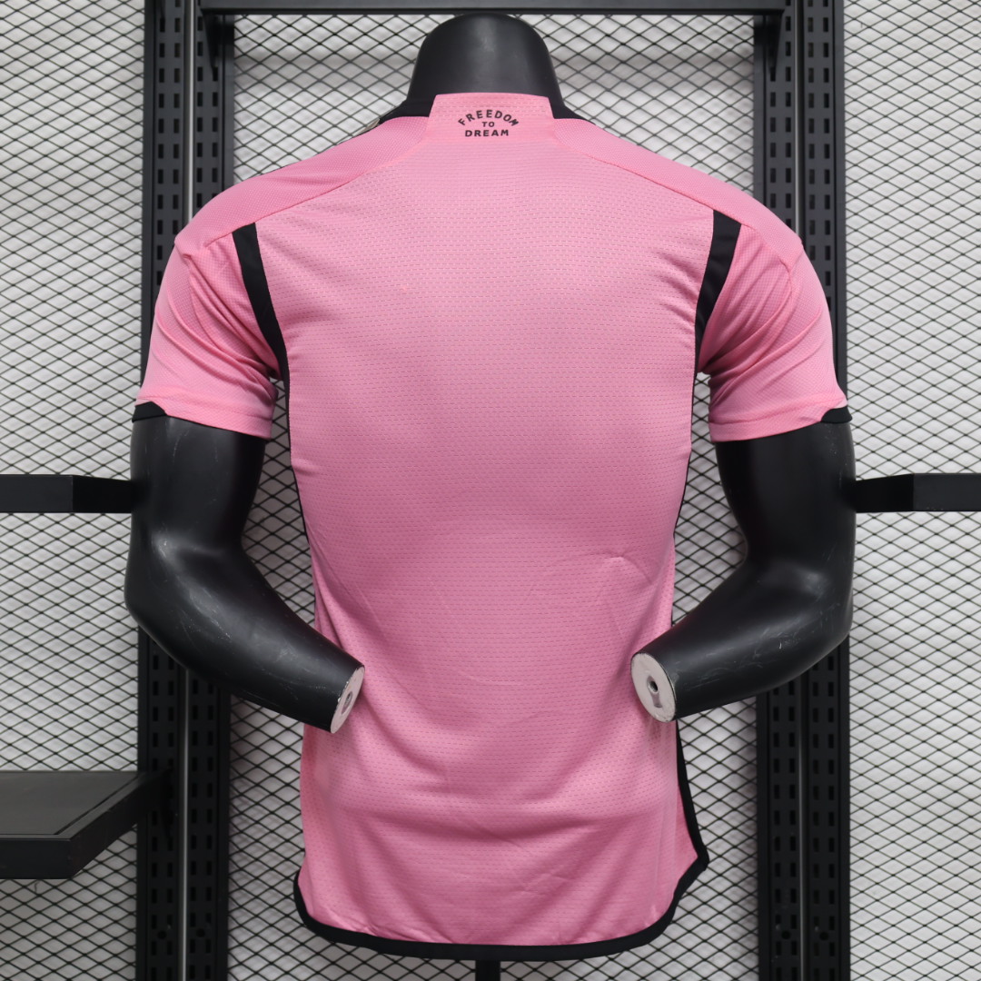 24-25 Inter Miami CF Home  Soccer Jersey Player Version - view 3