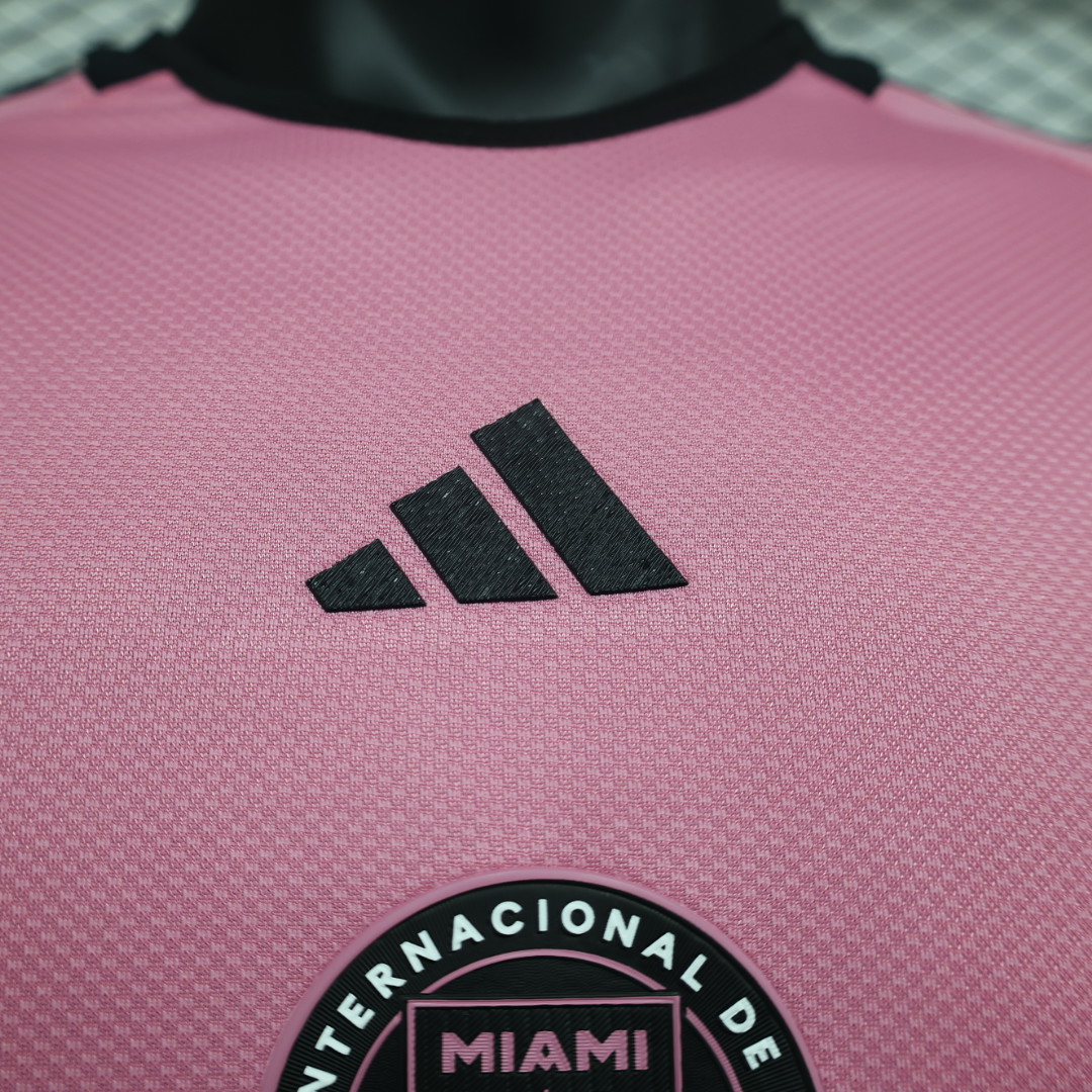 24-25 Inter Miami CF Home  Soccer Jersey Player Version - view 5