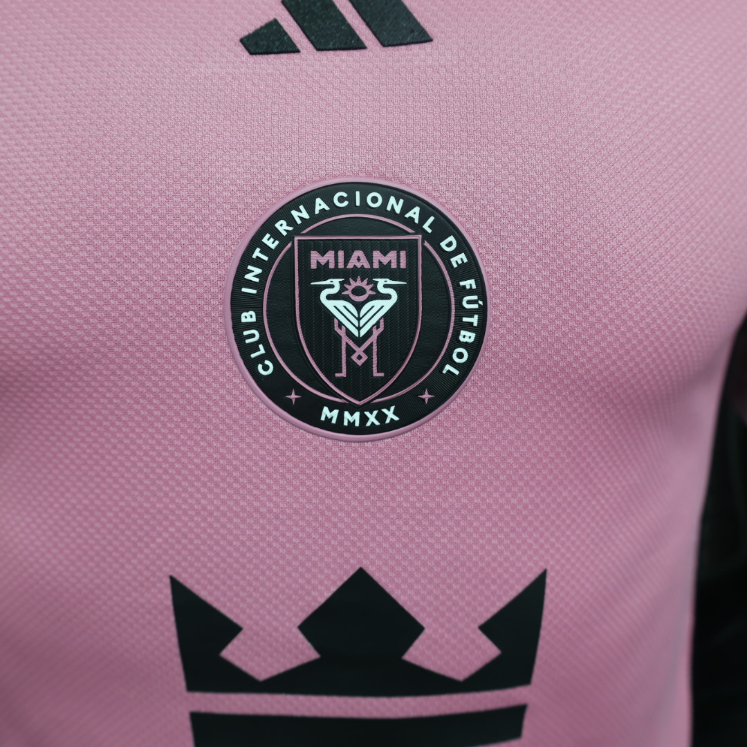 24-25 Inter Miami CF Home  Soccer Jersey Player Version - view 6