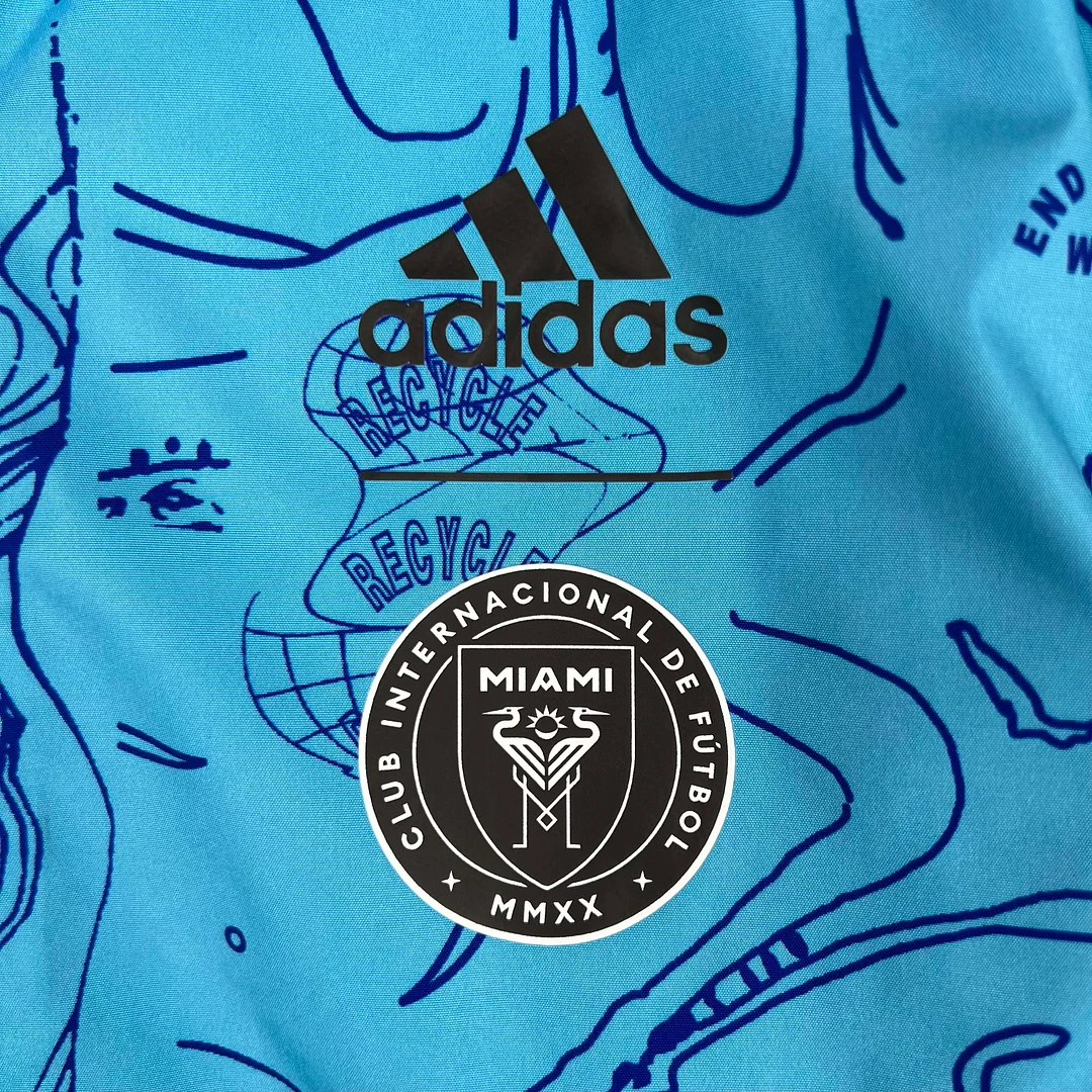2023/2024 Inter Miami Reversible Windbreaker Blue Soccer Jersey 1:1 Thai Quality - view 9