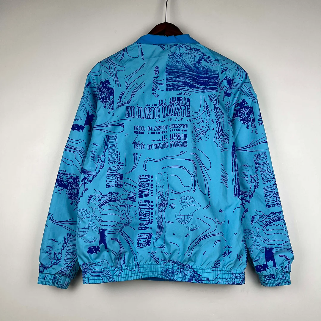 2023/2024 Inter Miami Reversible Windbreaker Blue Soccer Jersey 1:1 Thai Quality - view 10