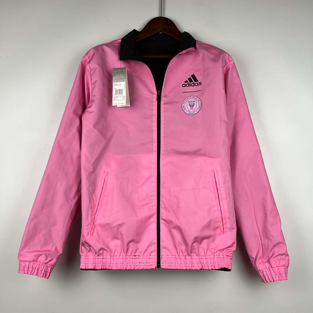 2023/2024 Inter Miami Reversible Windbreaker（black-pink）Soccer Jersey 1:1 Thai Quality - view 10