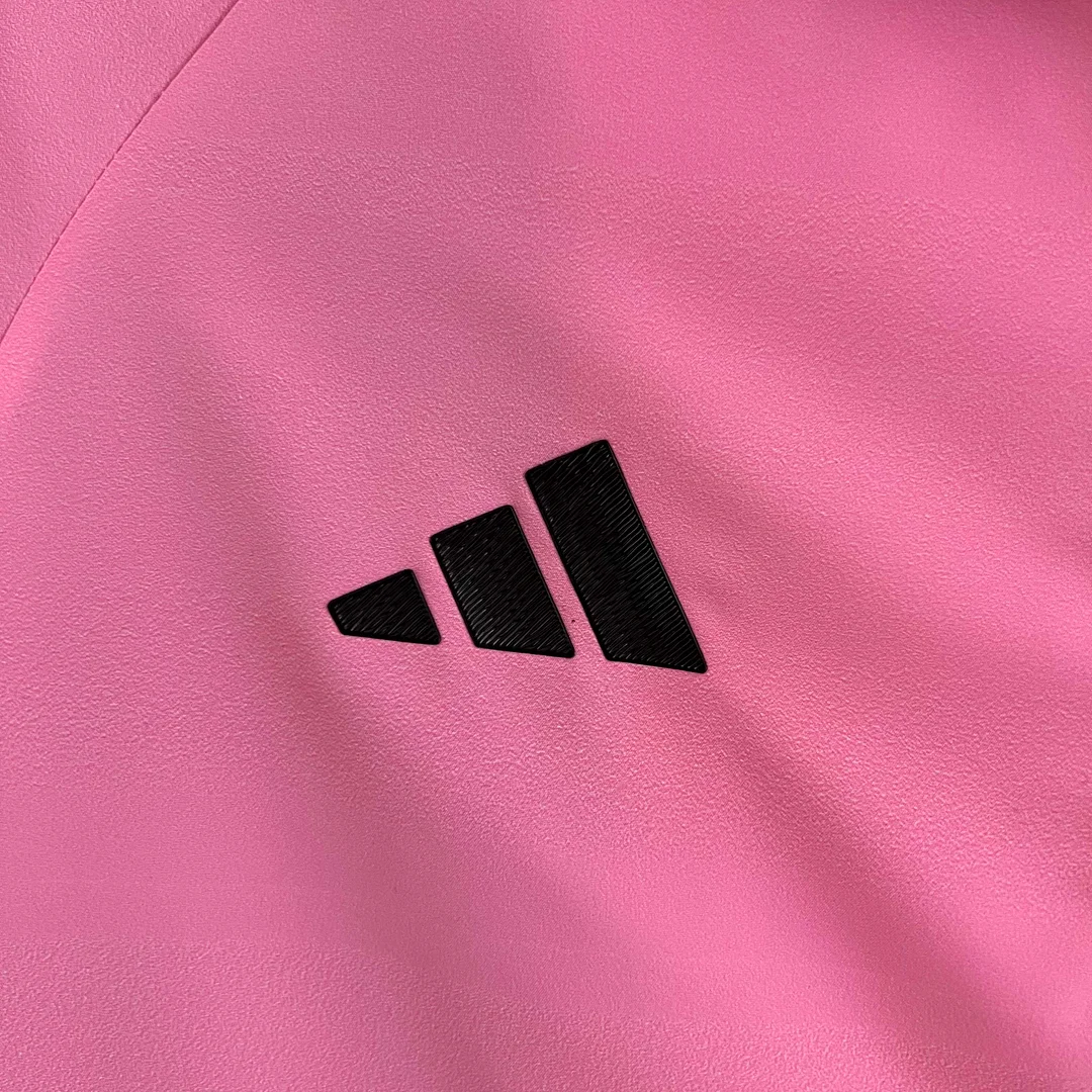 2023 Inter Miami Windbreaker （pink-black） Soccer Jersey 1:1 Thai Quality - view 5