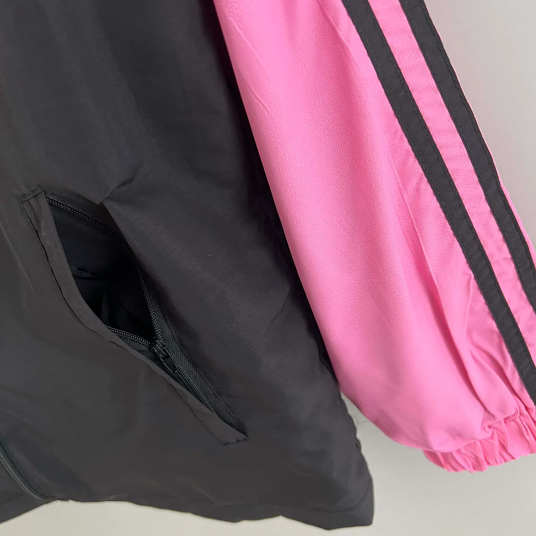 2023 Inter Miami Windbreaker （pink-black） Soccer Jersey 1:1 Thai Quality - view 9