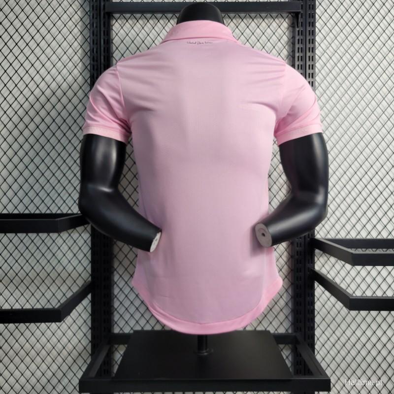 22-23 Inter Miami CF Home  Soccer Jersey Player Version - view 3