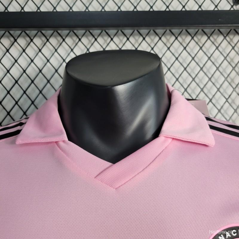 22-23 Inter Miami CF Home  Soccer Jersey Player Version - view 8