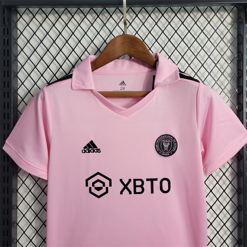 22-23 Inter Miami CF Home Kids Kit Shirt+Short Soccer Jersey - view 3