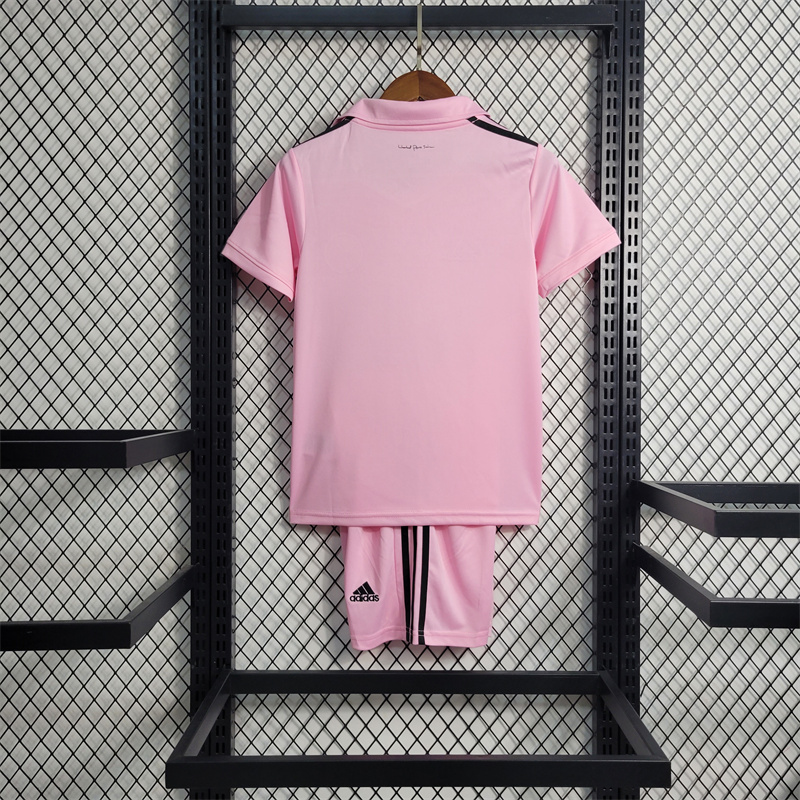 22-23 Inter Miami CF Home Kids Kit Shirt+Short Soccer Jersey - view 13
