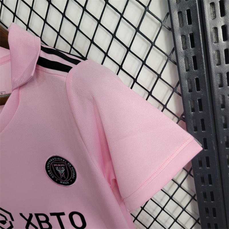 22-23 Inter Miami CF Home Kids Kit Shirt+Short Soccer Jersey - view 6