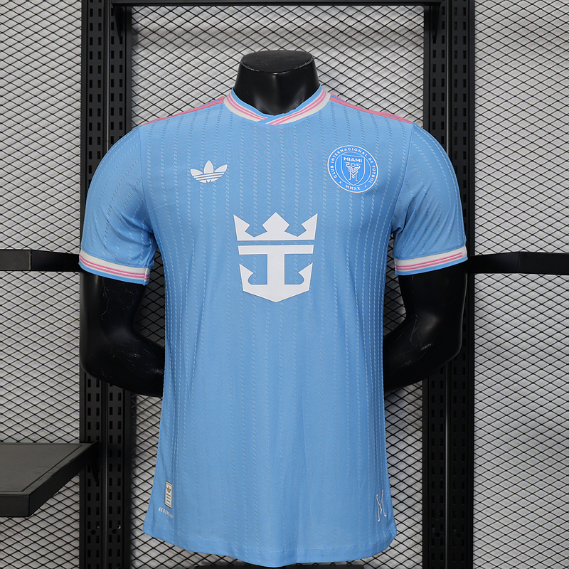 25-26 Inter Miami CF Special  Soccer Jersey Player Version Blue