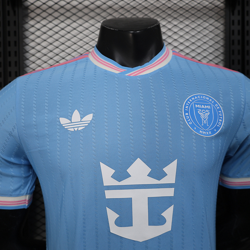 25-26 Inter Miami CF Special  Soccer Jersey Player Version Blue - view 5