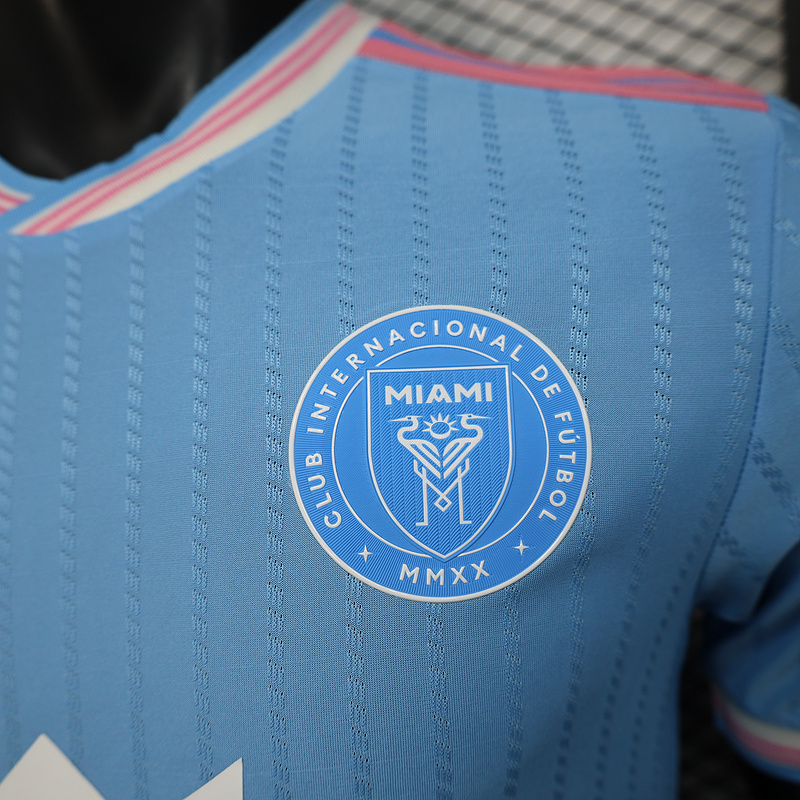 25-26 Inter Miami CF Special  Soccer Jersey Player Version Blue - view 11