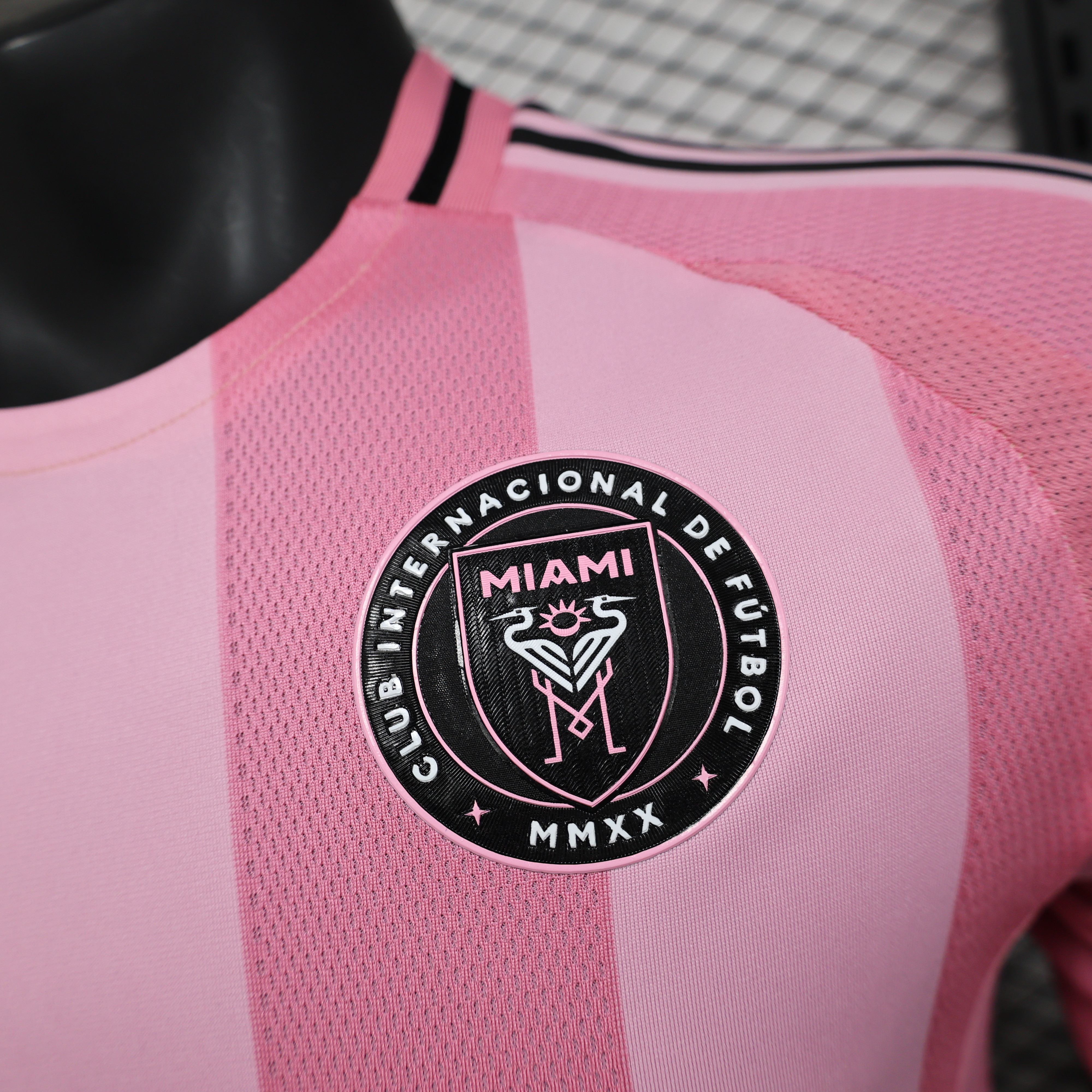 25-26 Inter Miami CF Pink  Soccer Jersey Player Version - view 12