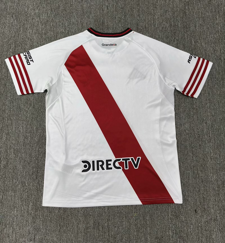 25-26 River Plate Home Soccer Jersey - view 3