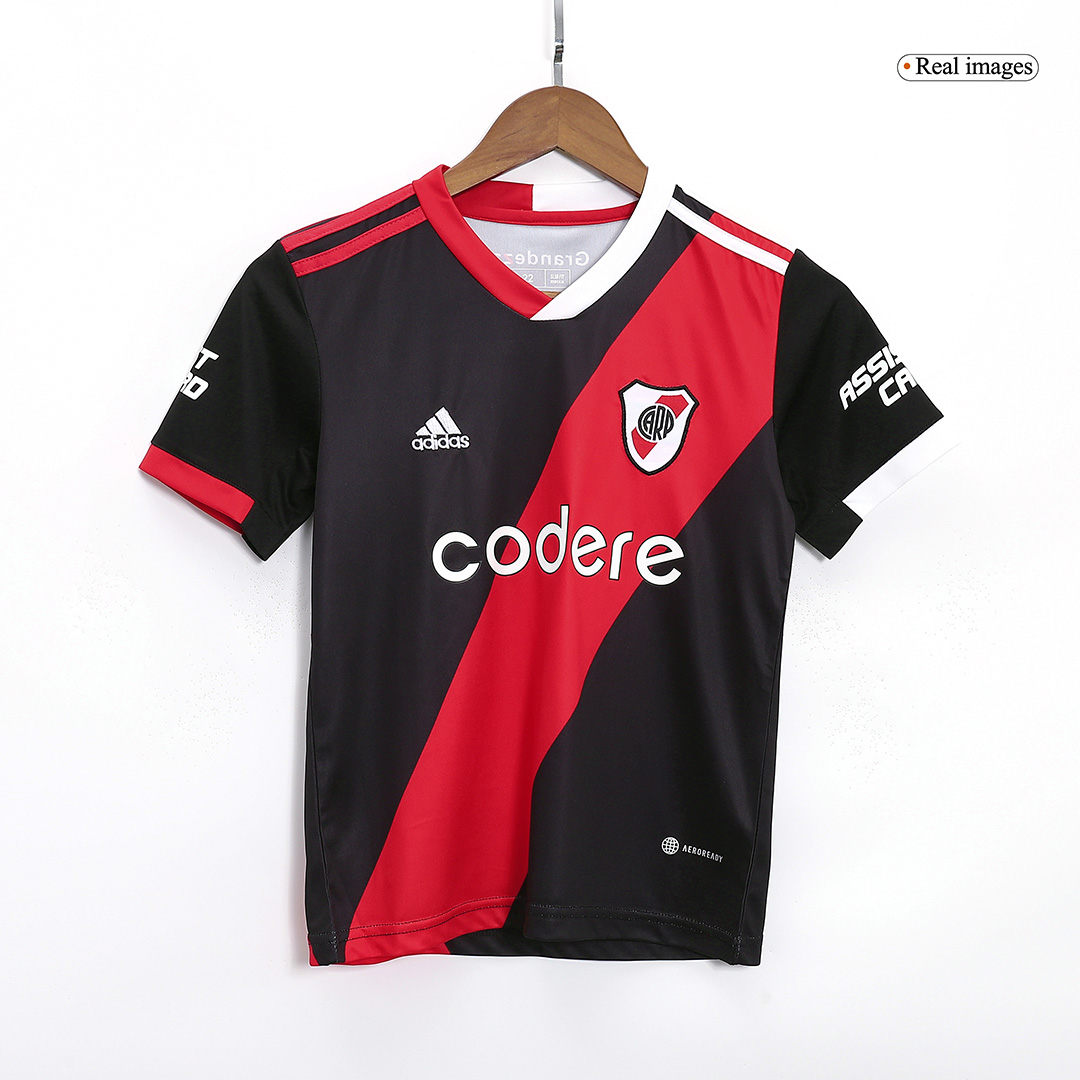 23-24 River Plate  Third Away Kids Kit Jersey+Shorts - view 3