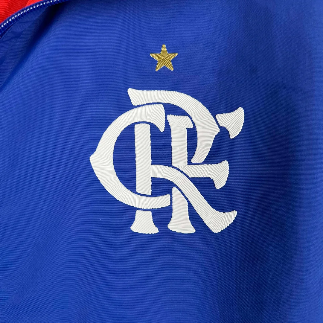 2023-2024 Flamengo Casual Reversible Windbreaker（Blue-red）Soccer Jersey 1:1 Thai Quality - view 13