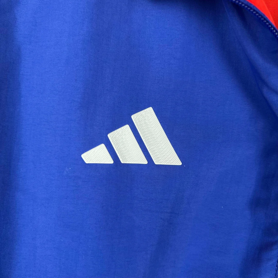 2023-2024 Flamengo Casual Reversible Windbreaker（Blue-red）Soccer Jersey 1:1 Thai Quality - view 15