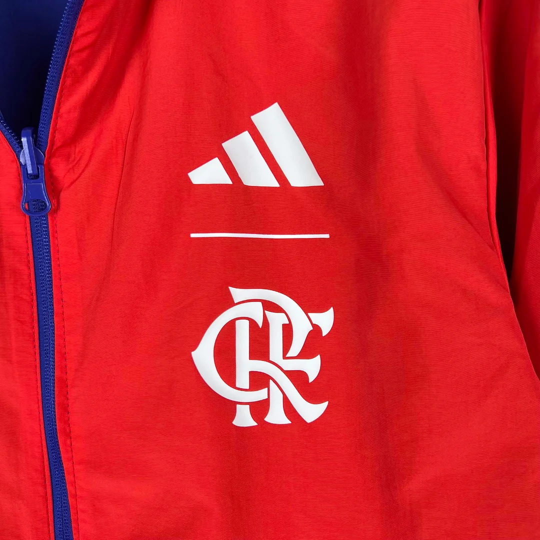 2023-2024 Flamengo Casual Reversible Windbreaker（Blue-red）Soccer Jersey 1:1 Thai Quality - view 9