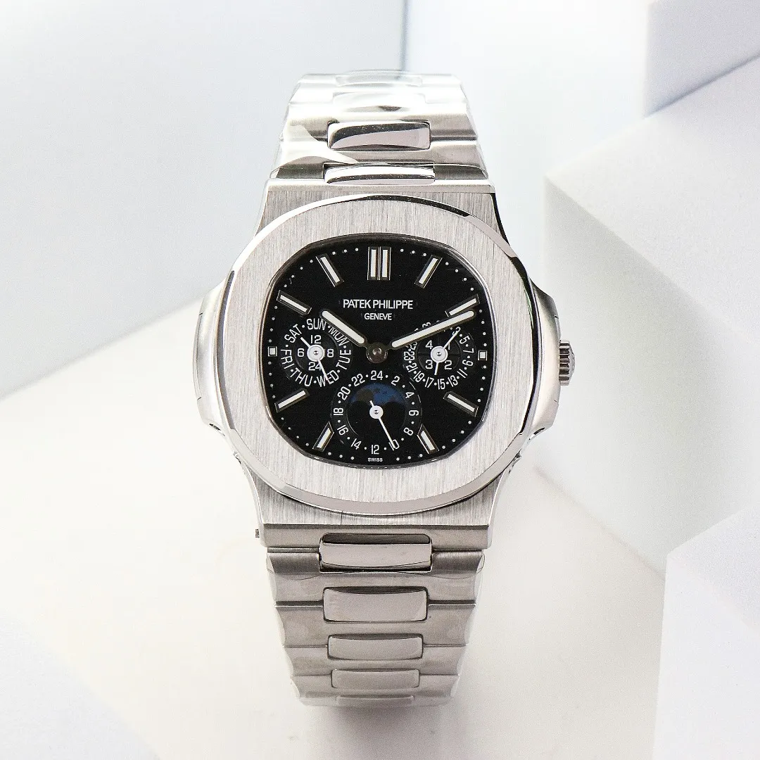 Patek Philippe Nautilus Patek Philippe Nautilus Black Perpetual Calendar vs The Original: A Detailed Comparison