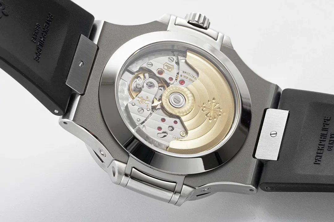 Patek Philippe Blue Nautilus Rubber Watch - gallery