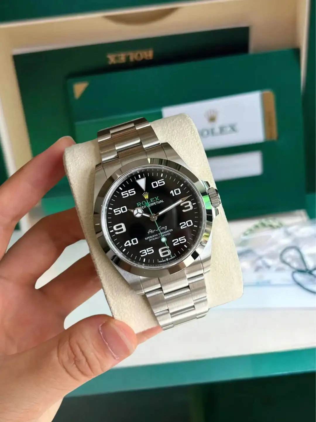 Rolex Air-King Oyster 40 mm Oystersteel 126900 - gallery