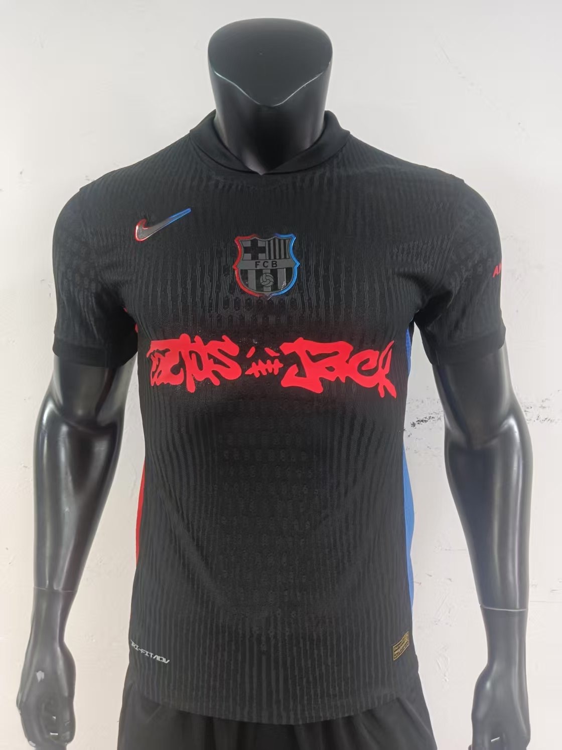 Barcelona Away Jersey Red League Ad
