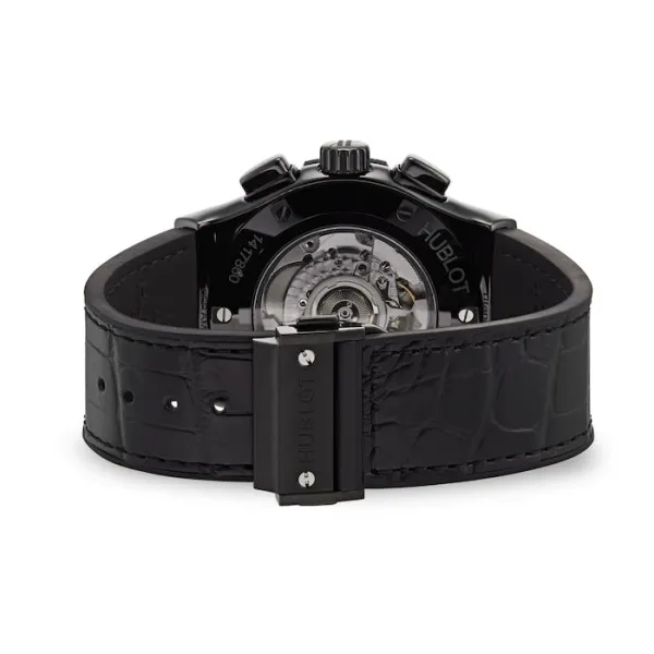 Hublot Classic Fusion Men Automatic Black Alligator Watch 525.CM.0170.LR - gallery