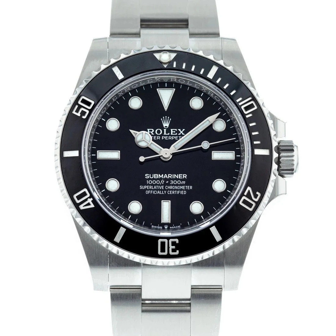 Rolex Submariner 41mm Black Dial 124060 No-Date - gallery