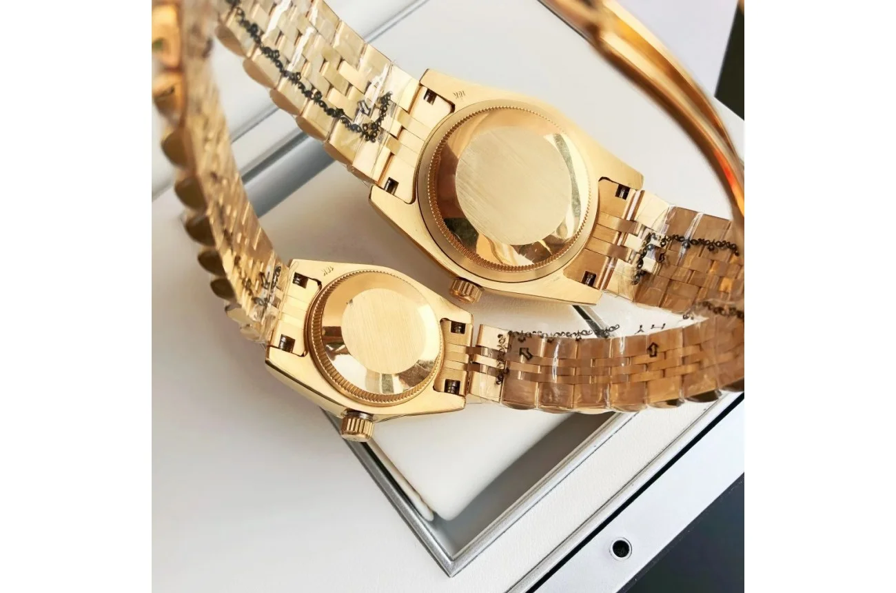 Couple Watches Rolex Datejust 36/28mm RG/RG Jub Gold/Dial - gallery