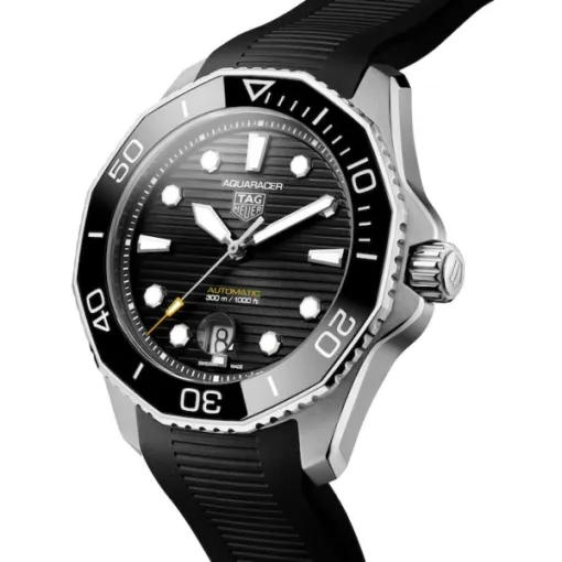 TAG Heuer Aquaracer Men Automatic Black Rubber Watch WBP201A.FT6197 - gallery