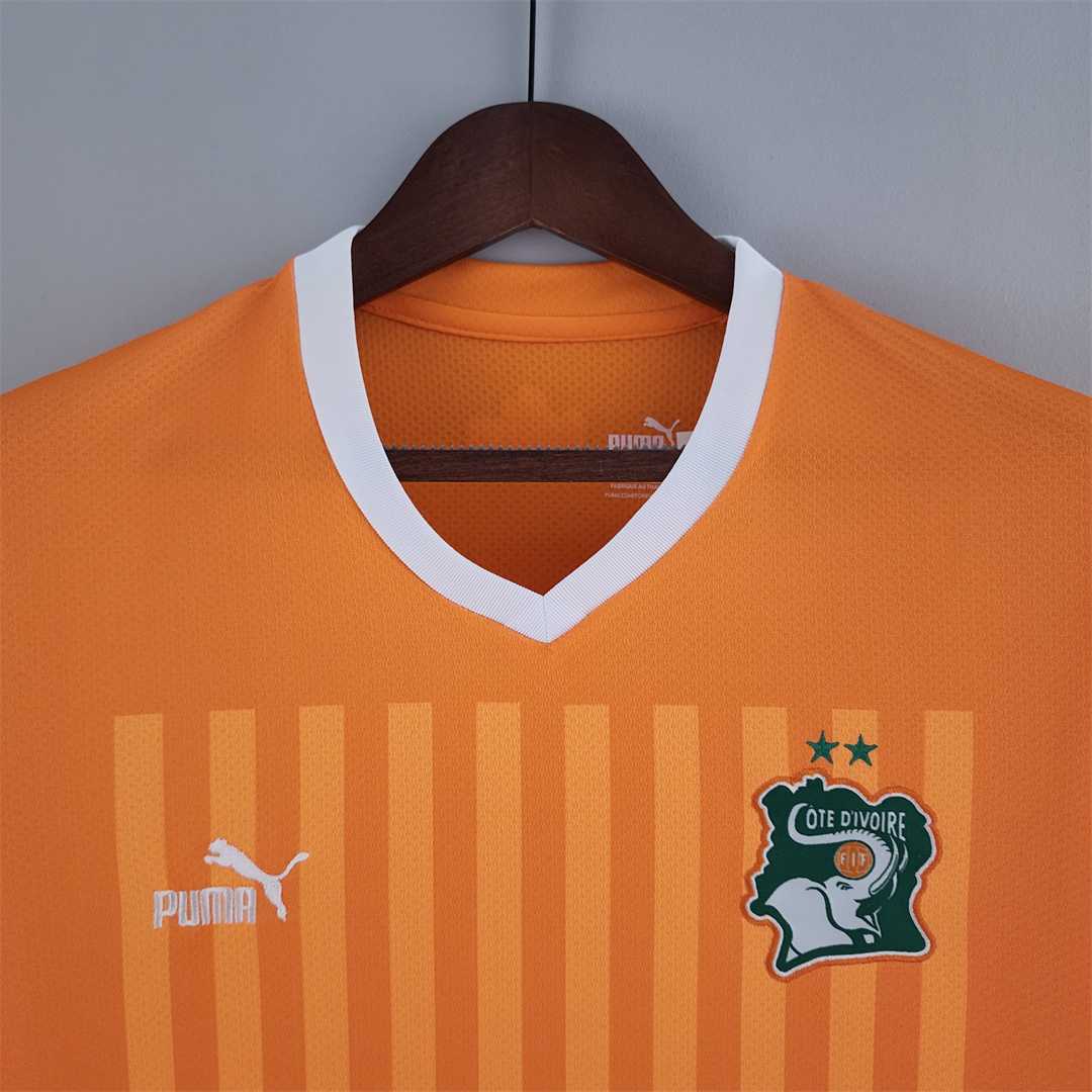 22-23 Ivory Coast Home Fan Edition Soccer Jersey - view 5