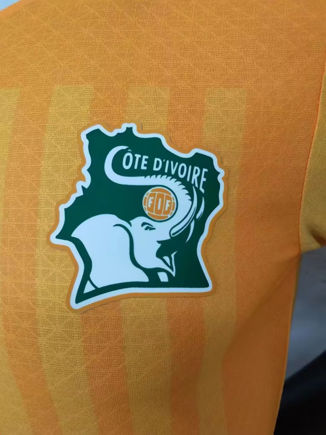 22-23 Ivory Coast Home Player Edition Soccer Jersey - view 7