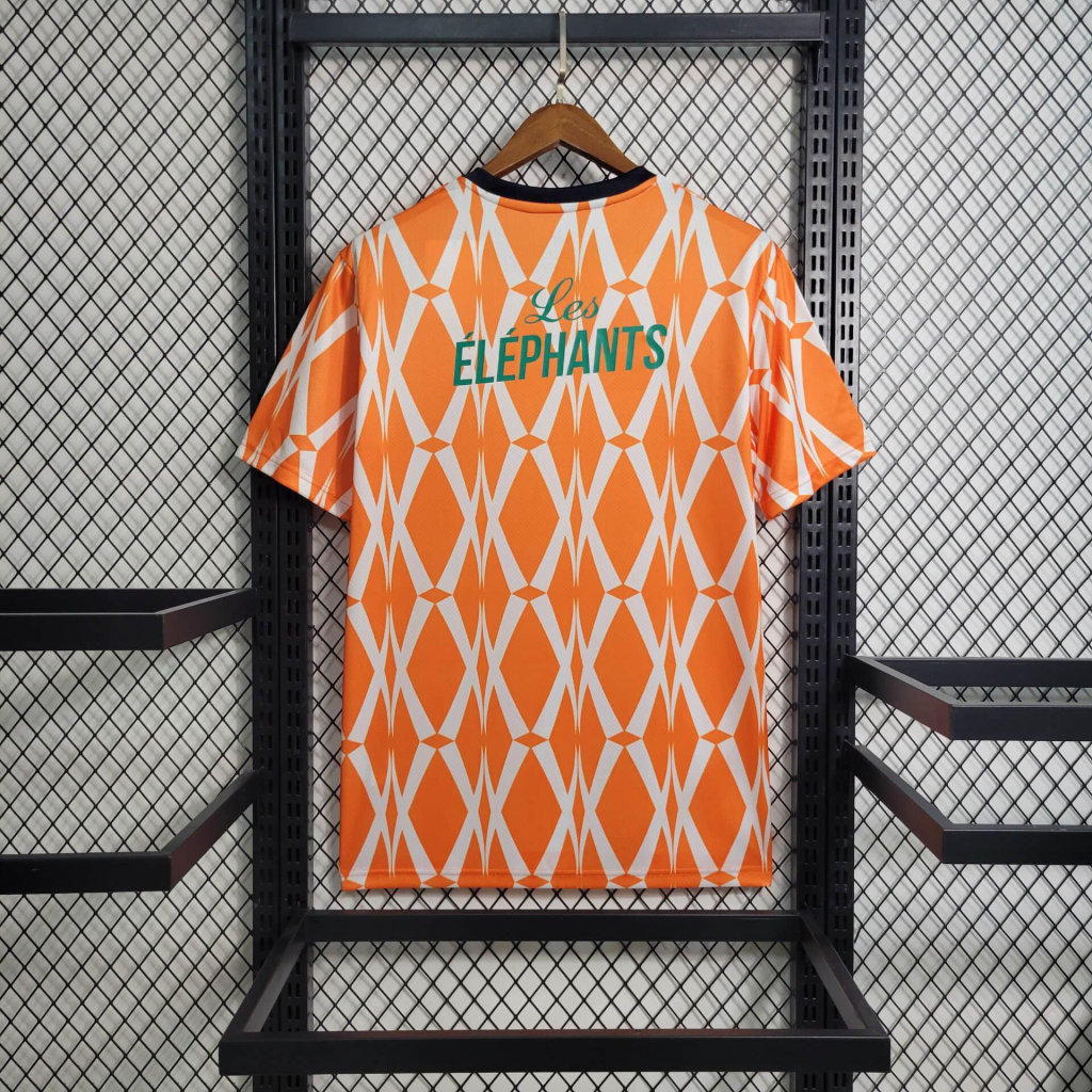 23-24 Ivory Coast Home Fan Edition Soccer Jersey - view 3