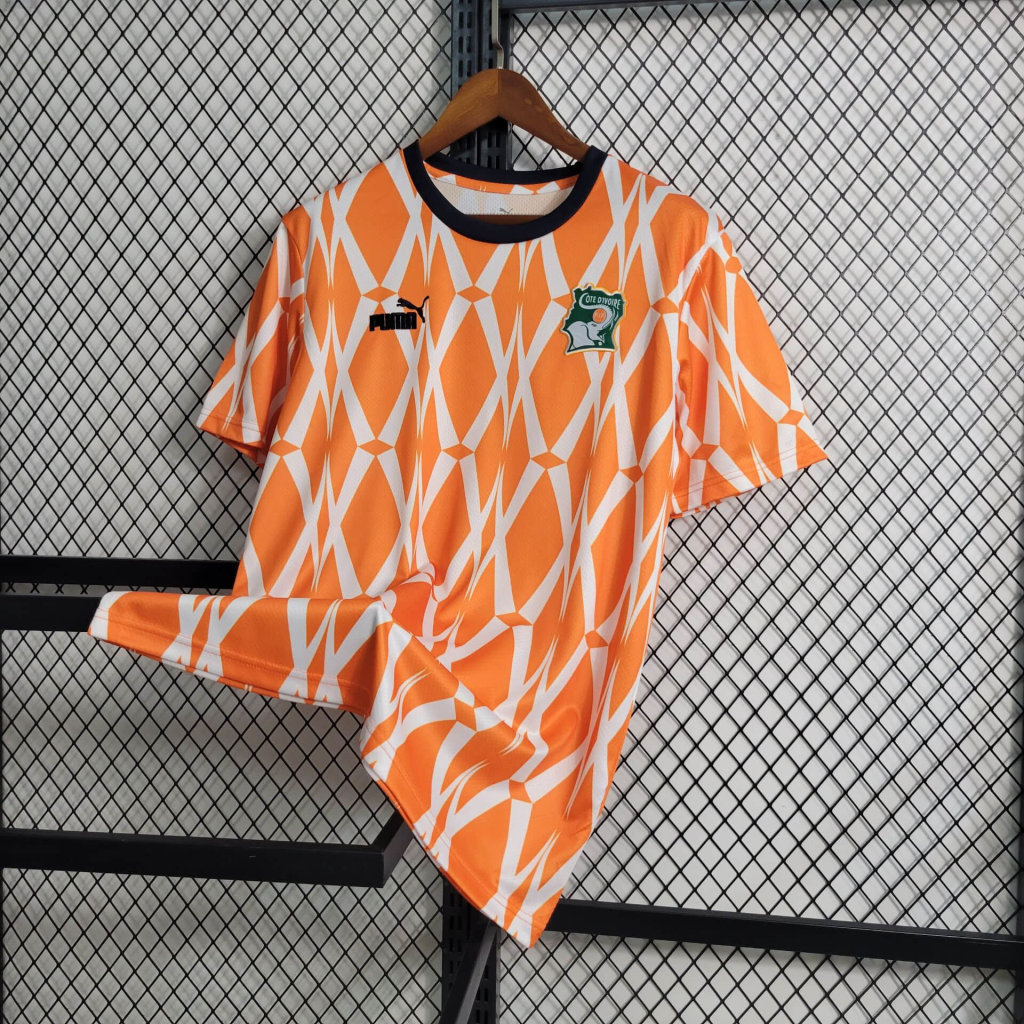 23-24 Ivory Coast Home Fan Edition Soccer Jersey - view 4