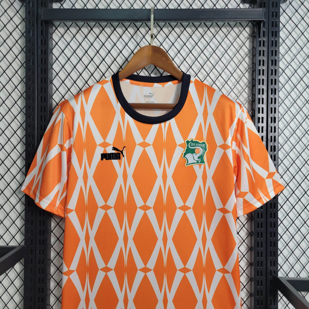 23-24 Ivory Coast Home Fan Edition Soccer Jersey - view 5