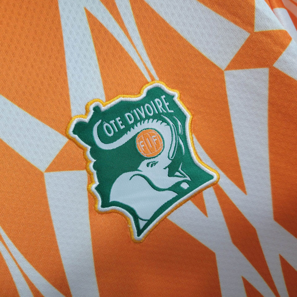 23-24 Ivory Coast Home Fan Edition Soccer Jersey - view 6