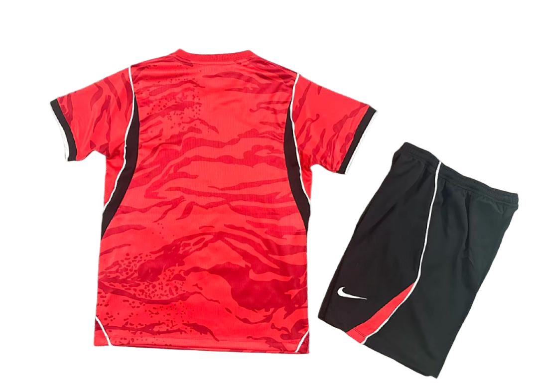 2026 South Korea World Cup Home Soccer Kids Kit Jersey+Shorts - view 3