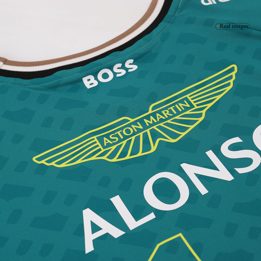 Aston Martin Aramco Cognizant F1 Racing Team Fernando Alonso Driver T-Shirt 2024 - view 13