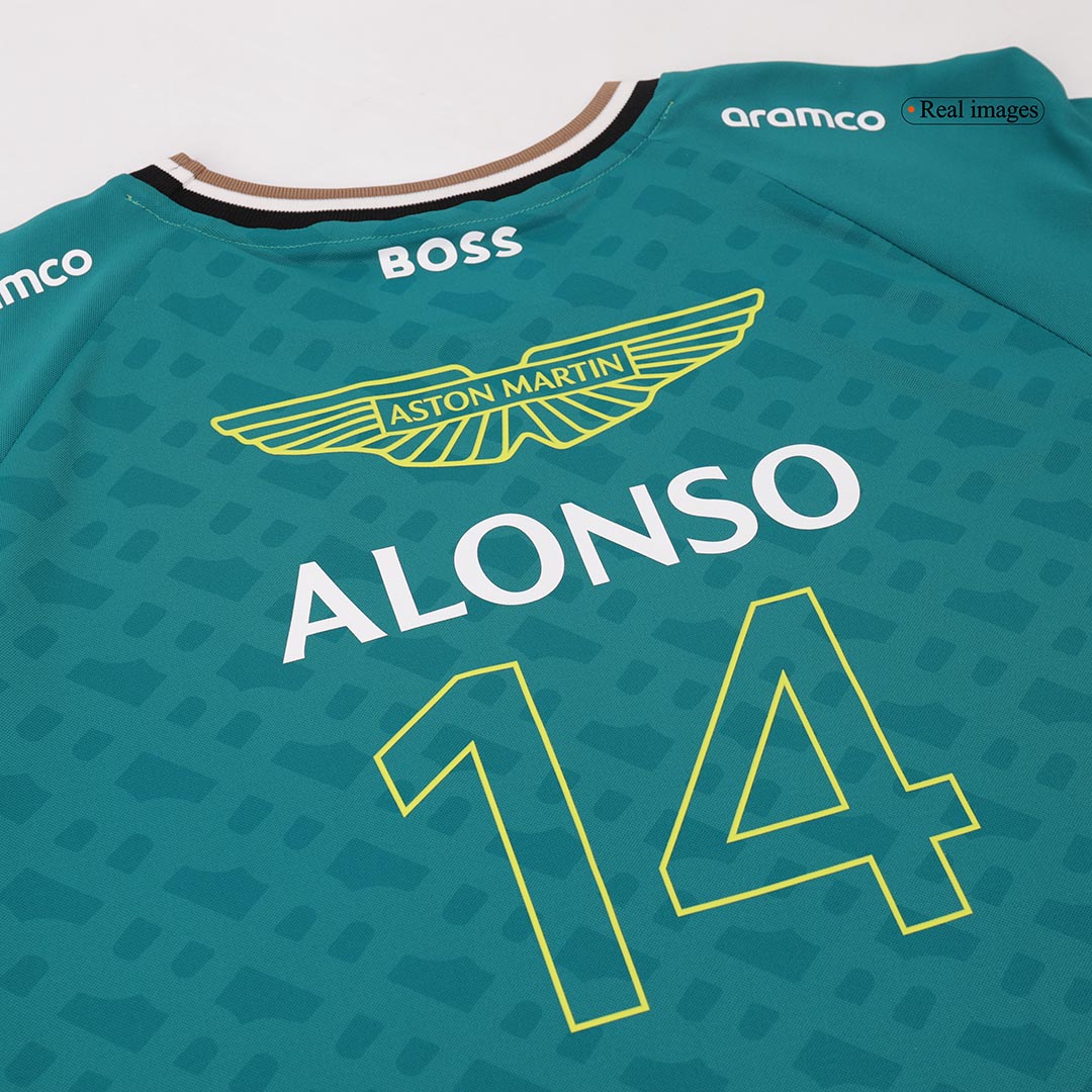 Aston Martin Aramco Cognizant F1 Racing Team Fernando Alonso Driver T-Shirt 2024 - view 16