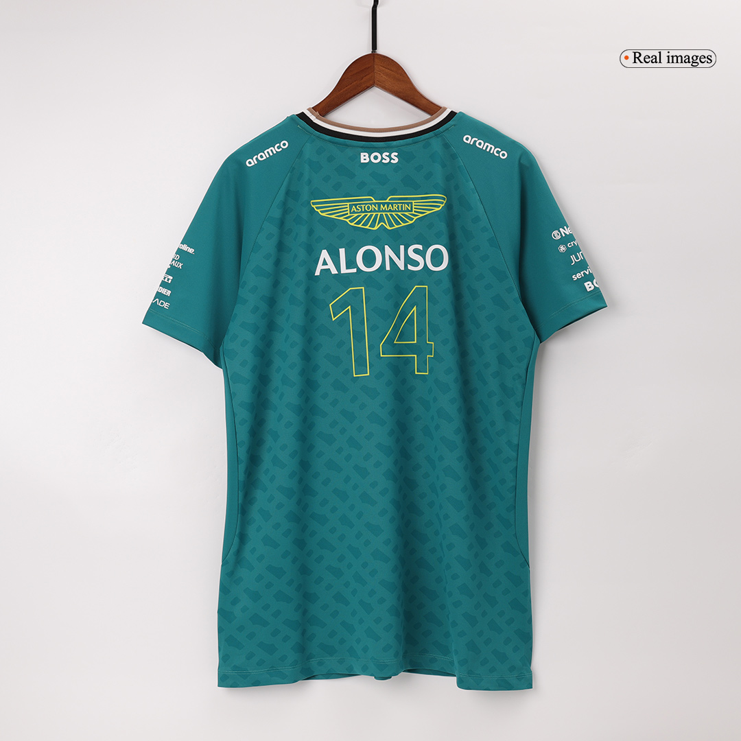 Aston Martin Aramco Cognizant F1 Racing Team Fernando Alonso Driver T-Shirt 2024 - view 7